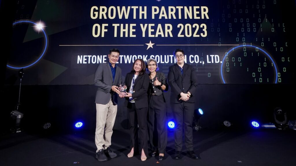 NetONE รับรางวัล Growth Partner of The Year 2023 จากบริษัท M.Tech