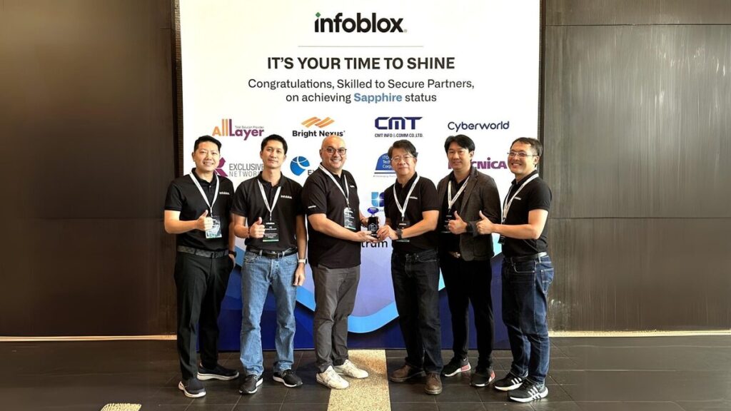 NetONE รับรางวัล Infoblox Skilled to Secure Partners ระดับ Sapphire